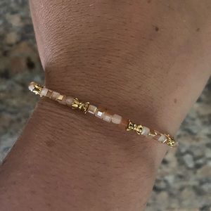 Alex and ani- rose gold bracelet